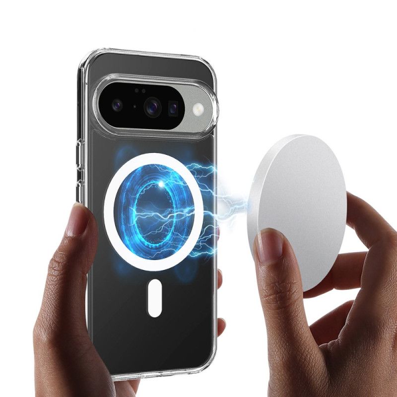 Hoesje Google Pixel 10 / 10 Pro Magsafe-compatibel Transparant Bescherming Hoesje