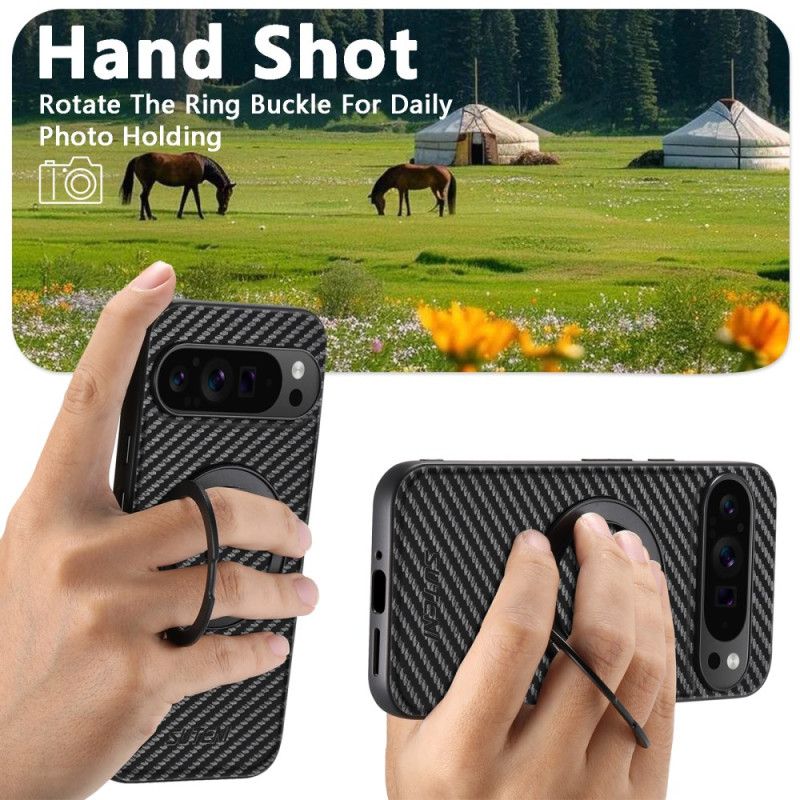 Hoesje Google Pixel 10 / 10 Pro Suteni 360 Graden Draaibare Standaard