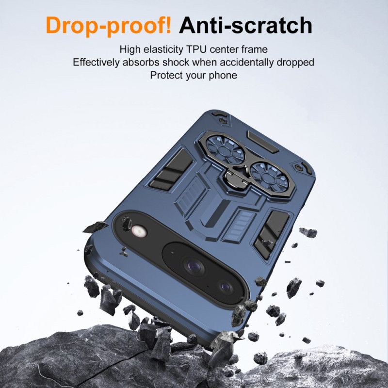 Hoesje Google Pixel 10 / 10 Pro Ultrabestendig Met Ringhouder Bescherming Hoesje