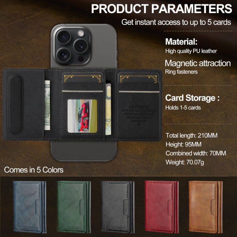 Hoesje Voor Google Pixel 10 / 10 Pro Lc.imeeke Magnetische Kaarthouder Houder