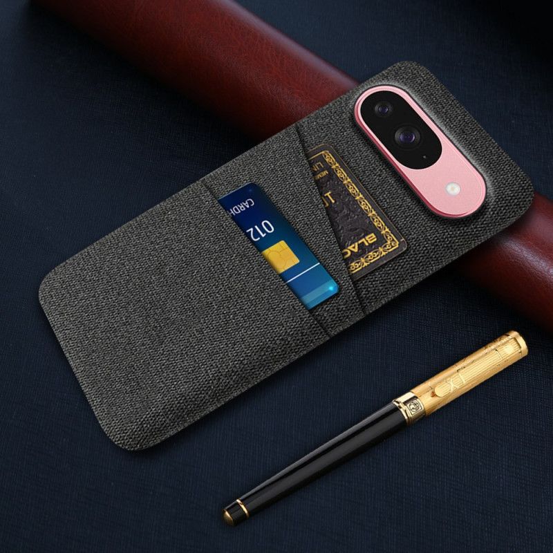 Hoesje Voor Google Pixel 10 / 10 Pro Stoffen Kaarthouder