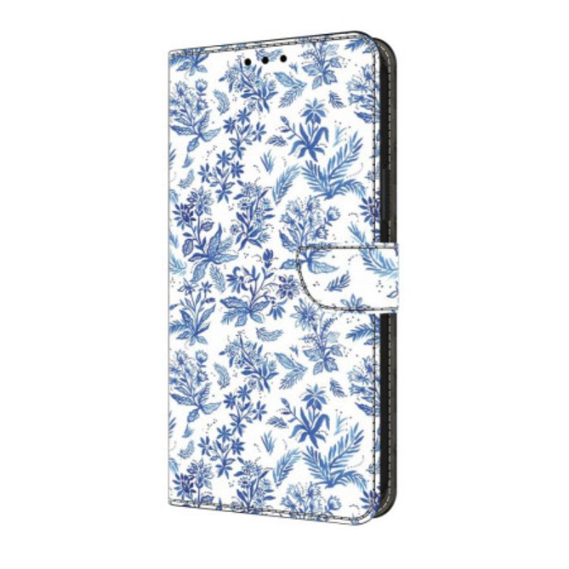 Leren Hoesje Google Pixel 10 / 10 Pro Bloemenvelden