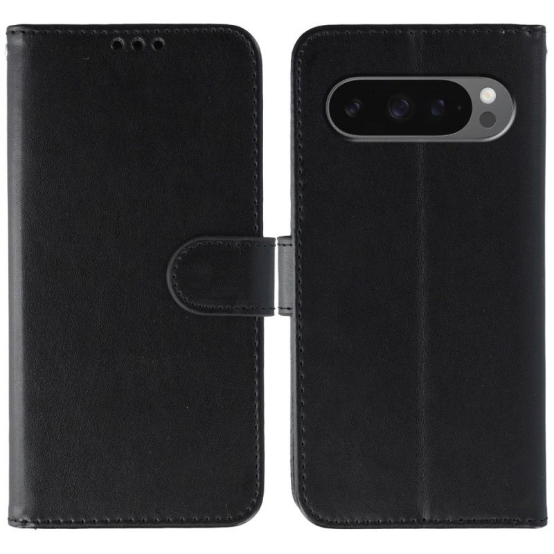 Leren Hoesje Google Pixel 10 / 10 Pro Kunstleer-effect Met Bandje Bescherming Hoesje