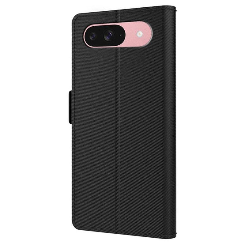 Leren Hoesje Voor Google Pixel 10 / 10 Pro Spiegel En Verwijderbare Kaarthouder