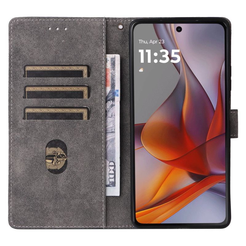 Bescherming Hoesje Xiaomi Redmi Note 14 Pro 5g Suède Bandvariant