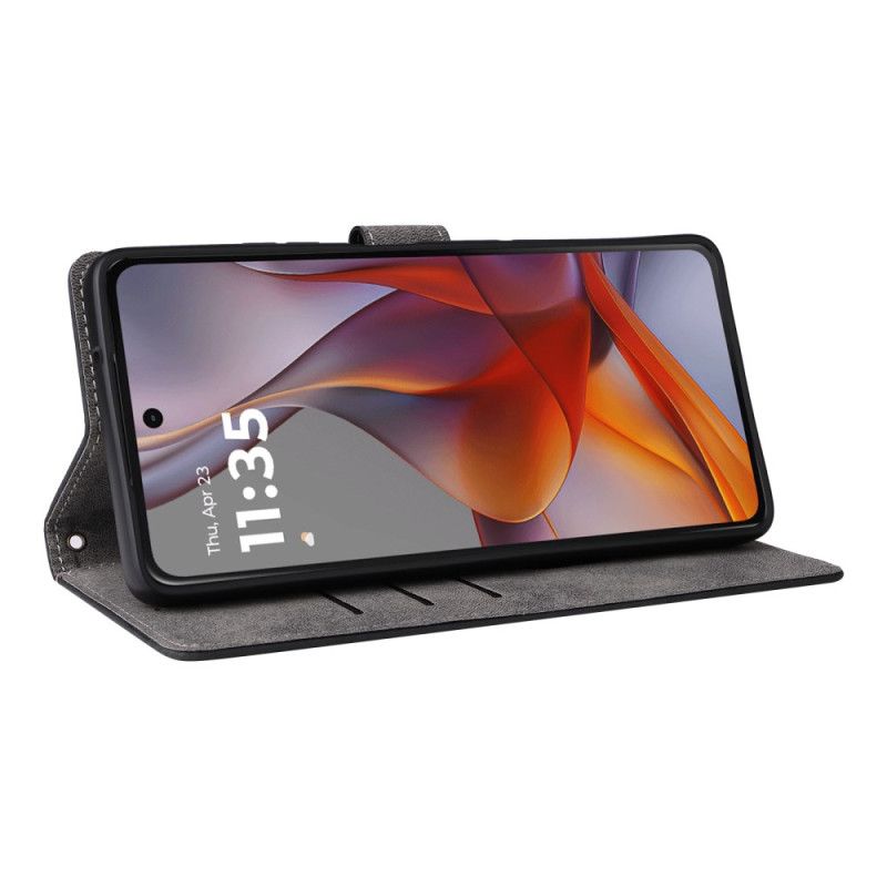 Bescherming Hoesje Xiaomi Redmi Note 14 Pro 5g Suède Bandvariant