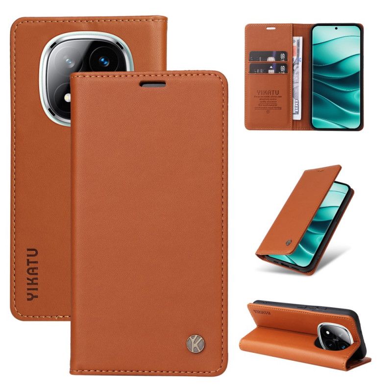 Folio-hoesje Voor Xiaomi Redmi Note 14 Pro 5g Yikatu Kunstleer