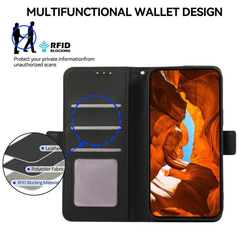 Folio-hoesje Xiaomi Redmi Note 14 Pro 5g Abeek Rfid-portemonnee