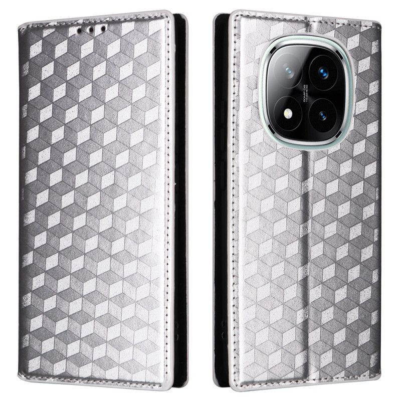 Folio-hoesje Xiaomi Redmi Note 14 Pro 5g Glanzend 3d-patroon