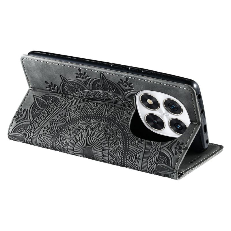 Folio-hoesje Xiaomi Redmi Note 14 Pro 5g Mandala Suède-effect