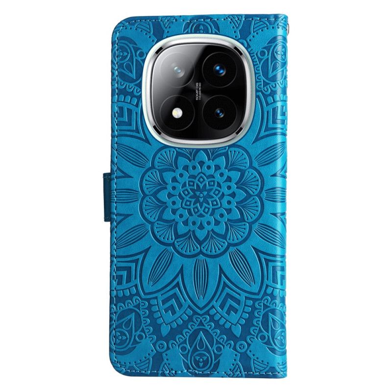 Folio-hoesje Xiaomi Redmi Note 14 Pro 5g Telefoonhoesje Opvallende Mandala