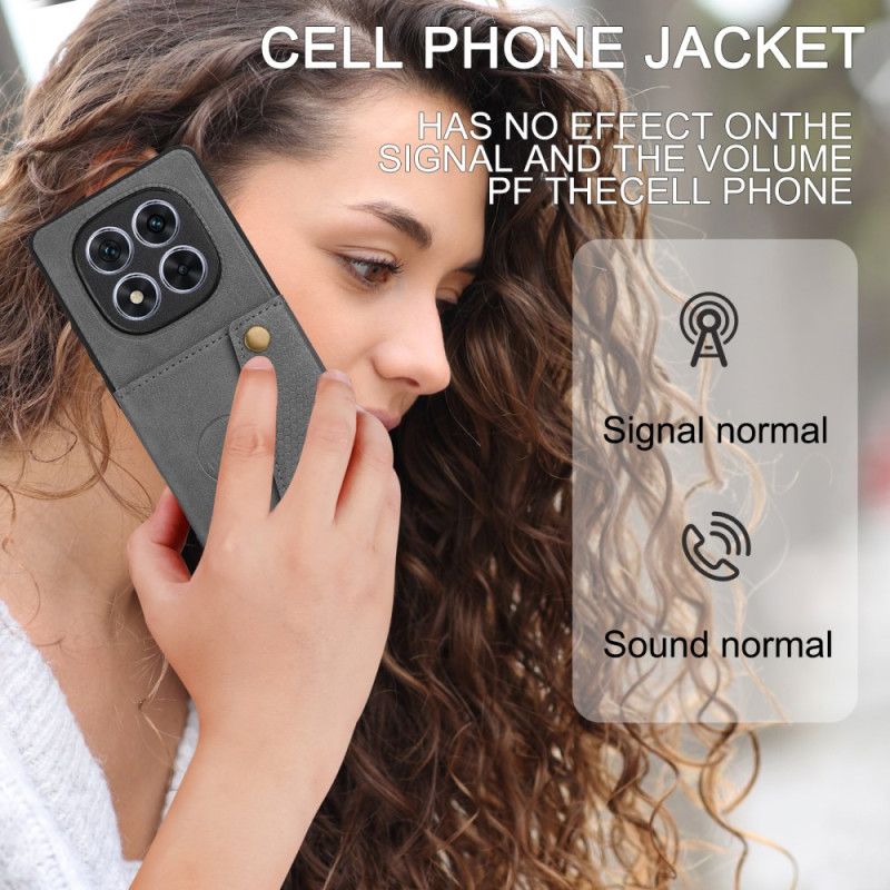 Hoesje Voor Xiaomi Redmi Note 14 Pro 5g Kaarthouder