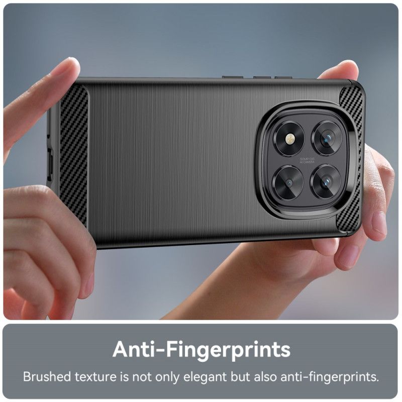 Hoesje Xiaomi Redmi Note 14 Pro 5g Geborsteld Koolstofvezel