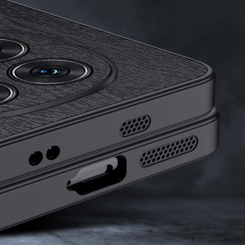 Hoesje Xiaomi Redmi Note 14 Pro 5g Gestructureerd Kunstleer