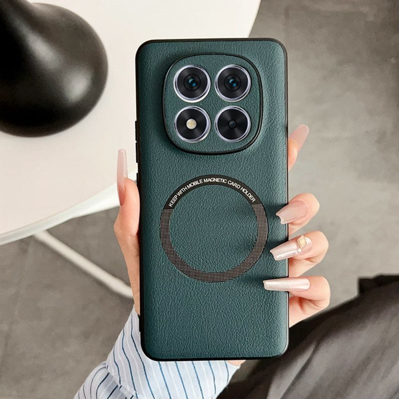 Hoesje Xiaomi Redmi Note 14 Pro 5g Magsafe-compatibel Leer-effect