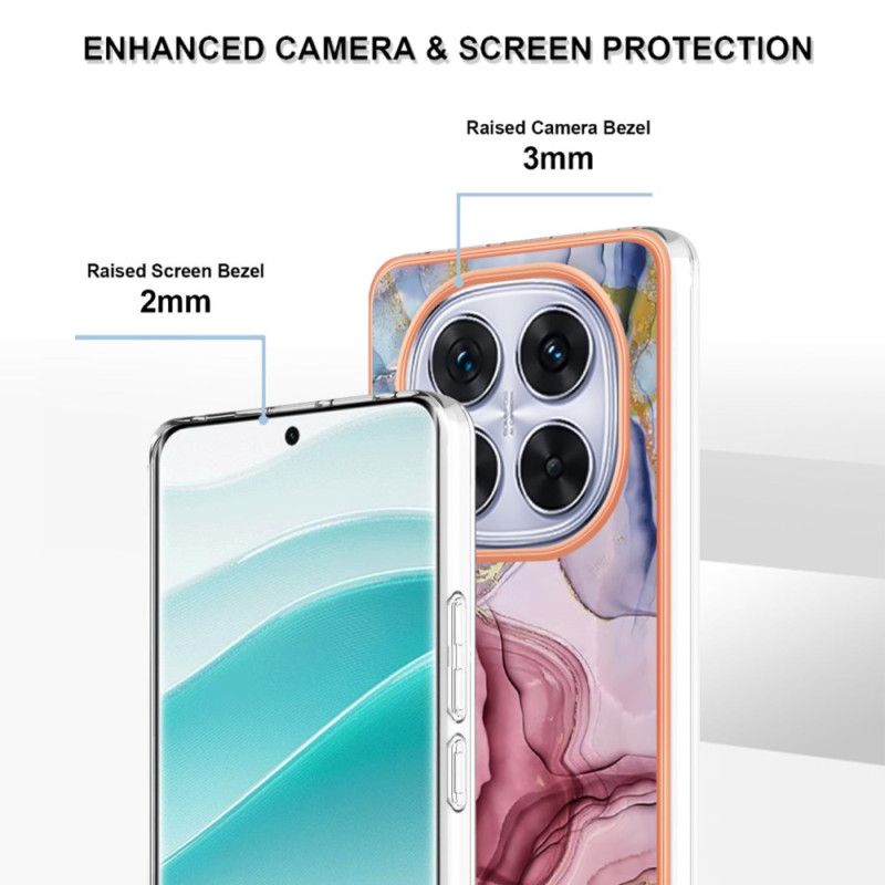 Hoesje Xiaomi Redmi Note 14 Pro 5g Marmerstijl