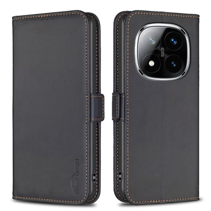Leren Hoesje Voor Xiaomi Redmi Note 14 Pro 5g Binfen Color Lederlook