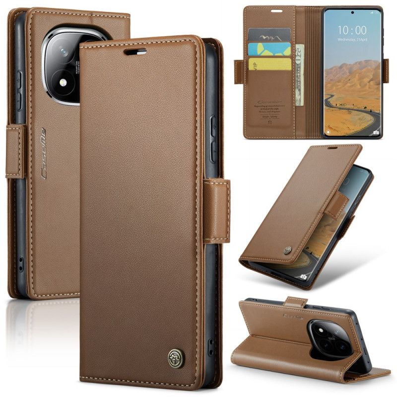 Leren Hoesje Xiaomi Redmi Note 14 Pro 5g Caseme Bescherming Hoesje