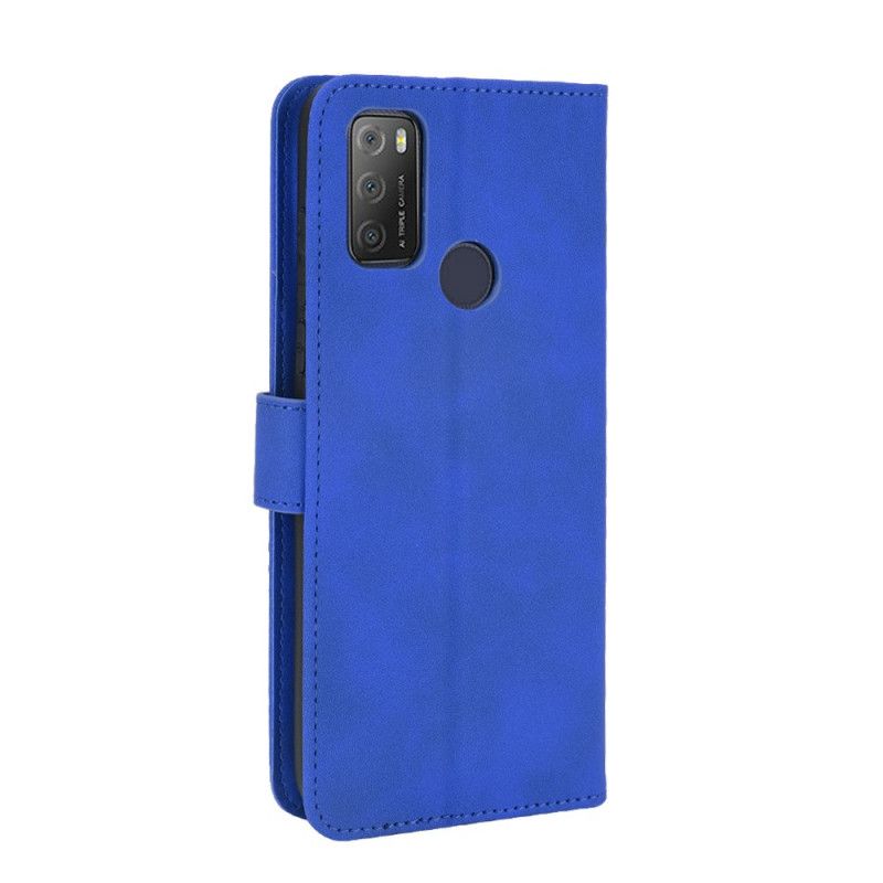Leren Hoesje Voor Alcatel 3l (2021) / 1s (2021) Huid-aanraking