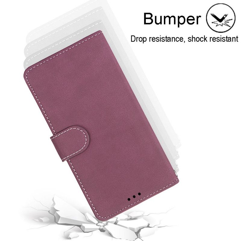 Leren Hoesje Voor Alcatel 3l (2021) / 1s (2021) Stijl Lederen Couture