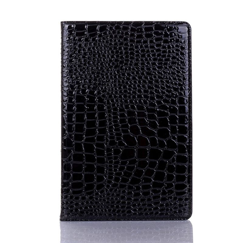 Cover Samsung Galaxy Tab S5e Rood Zwart Krokodillentextuur