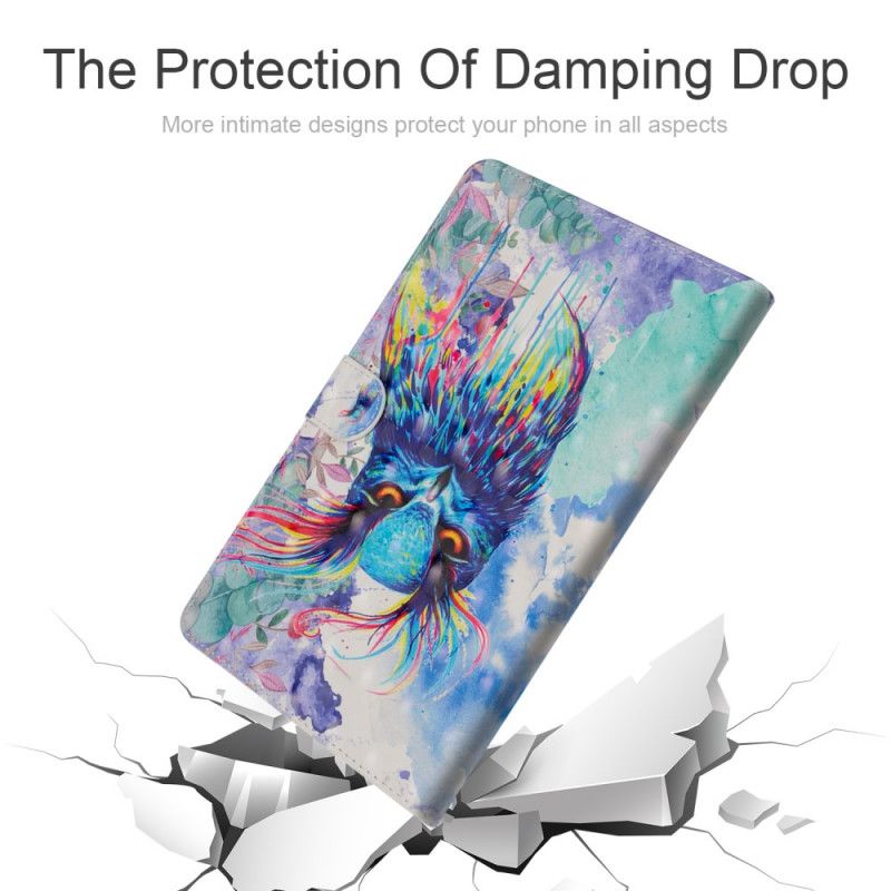 Flip Case Leren Samsung Galaxy Tab S5e Uil