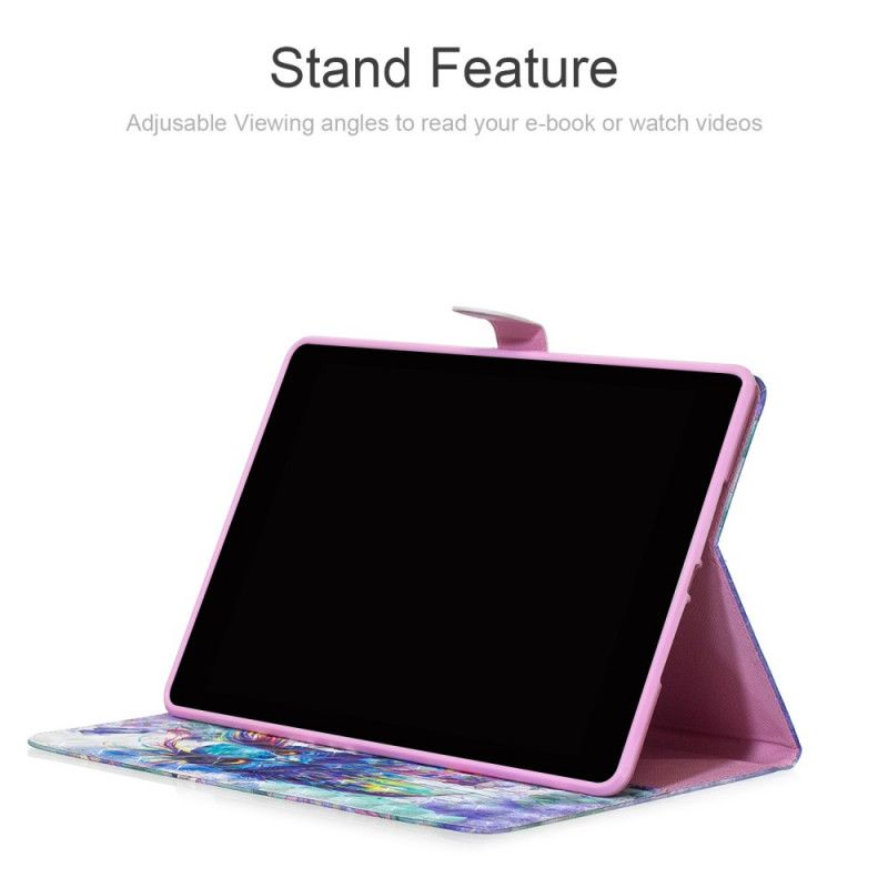 Flip Case Leren Samsung Galaxy Tab S5e Uil