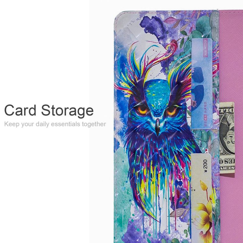 Flip Case Leren Samsung Galaxy Tab S5e Uil