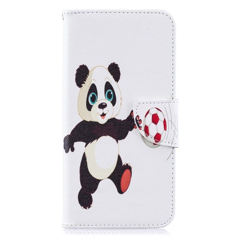 Flip Case Leren Samsung Galaxy A10 Pandapoot