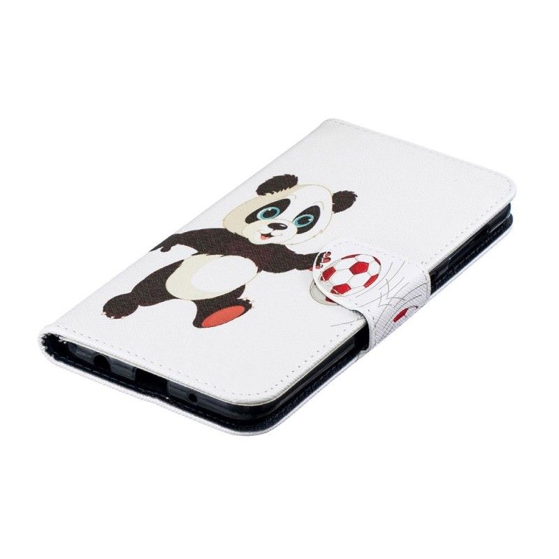 Flip Case Leren Samsung Galaxy A10 Pandapoot