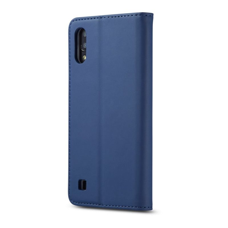 Folio-hoesje Samsung Galaxy A10 Rood Zwart Toekomstig Lc.Imeeke