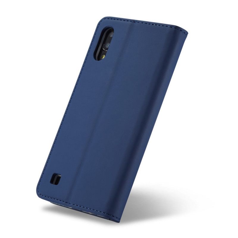 Folio-hoesje Samsung Galaxy A10 Rood Zwart Toekomstig Lc.Imeeke