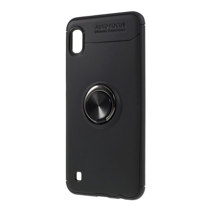 Hoesje Samsung Galaxy A10 Donkerblauw Zwart Roterende Ring