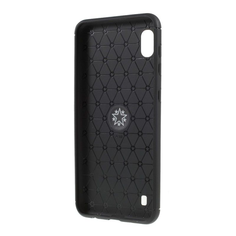 Hoesje Samsung Galaxy A10 Donkerblauw Zwart Roterende Ring