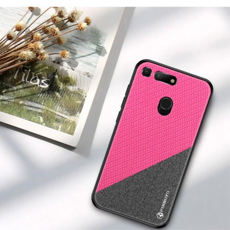 Hoesje Honor View 20 Magenta Zwart Mofi Eer Serie