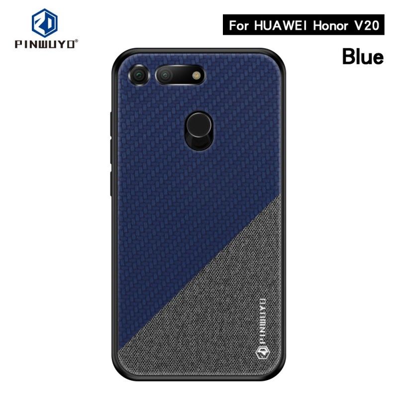Hoesje Honor View 20 Magenta Zwart Mofi Eer Serie