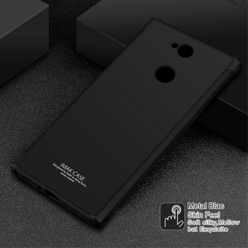 Hoesje Sony Xperia L2 Zwart Zijde Serie