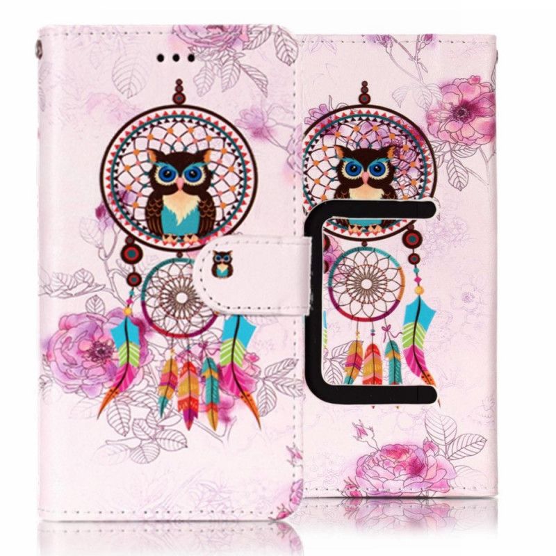 Leren Hoesje Sony Xperia L2 Koningsuil Dromenvanger