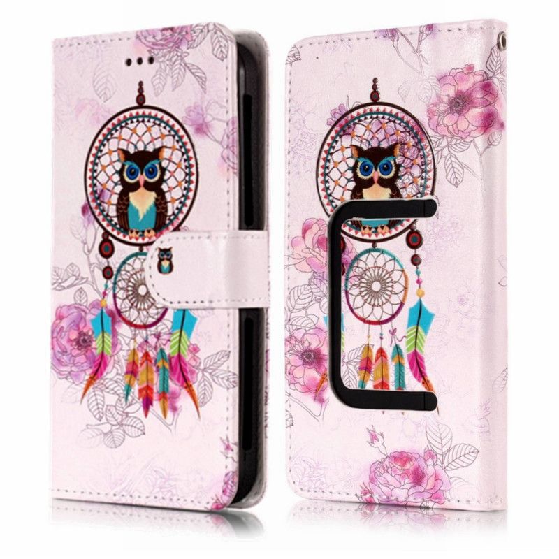Leren Hoesje Sony Xperia L2 Koningsuil Dromenvanger
