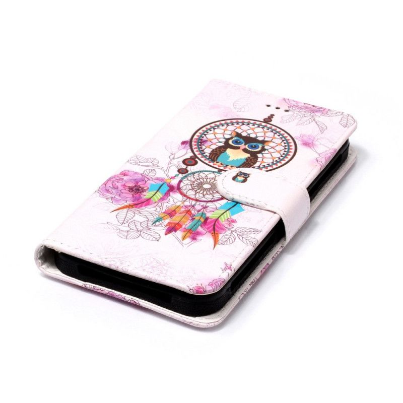 Leren Hoesje Sony Xperia L2 Koningsuil Dromenvanger