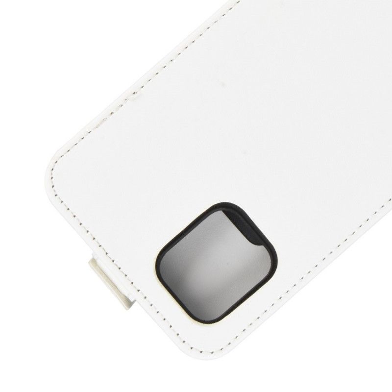 Cover Folio-hoesje Samsung Galaxy Note 10 Lite Wit Zwart Telefoonhoesje Vouwledereffect