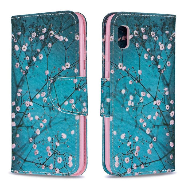 Cover Folio-hoesje Samsung Galaxy A10e Telefoonhoesje Bloeiende Boom