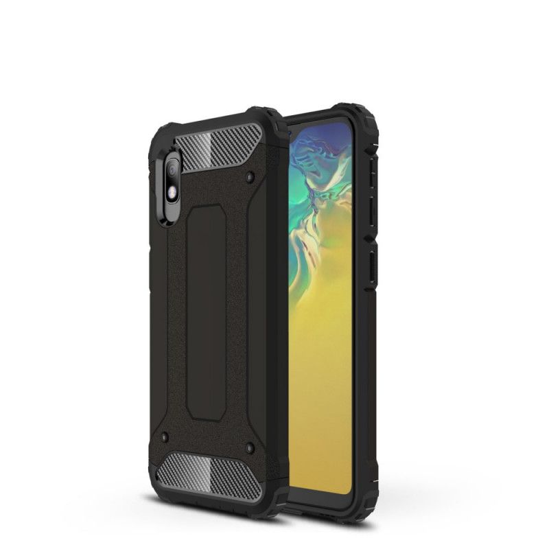 Hoesje Samsung Galaxy A10e Rood Zwart Overlevende