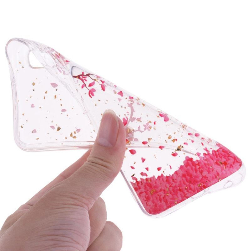 Hoesje Samsung Galaxy A10e Telefoonhoesje Bloemblaadjes In Waanzin