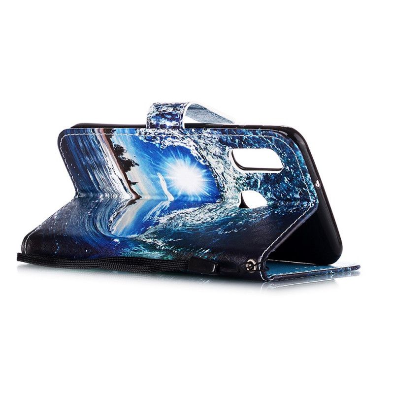 Leren Hoesje Samsung Galaxy A10e Telefoonhoesje Hou Van De Golf