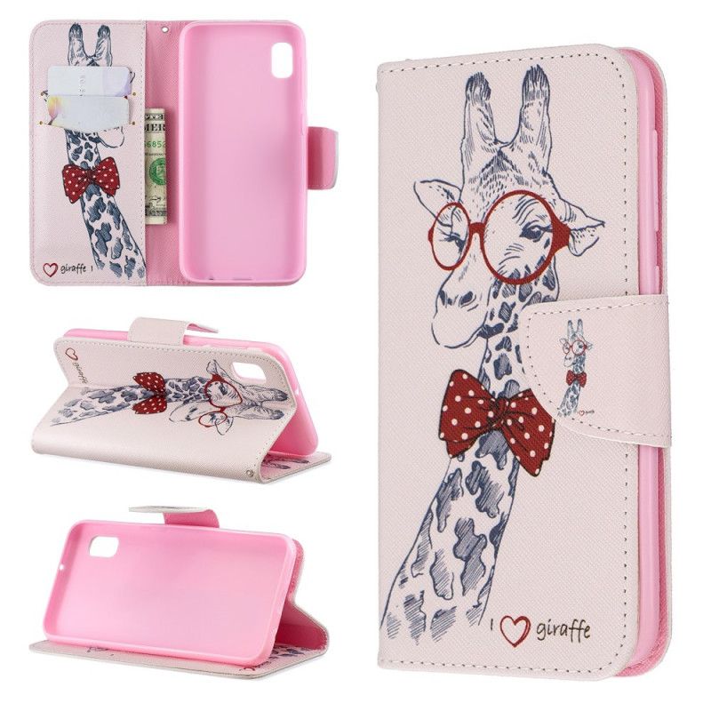 Leren Hoesje Samsung Galaxy A10e Telefoonhoesje Nerdgiraf