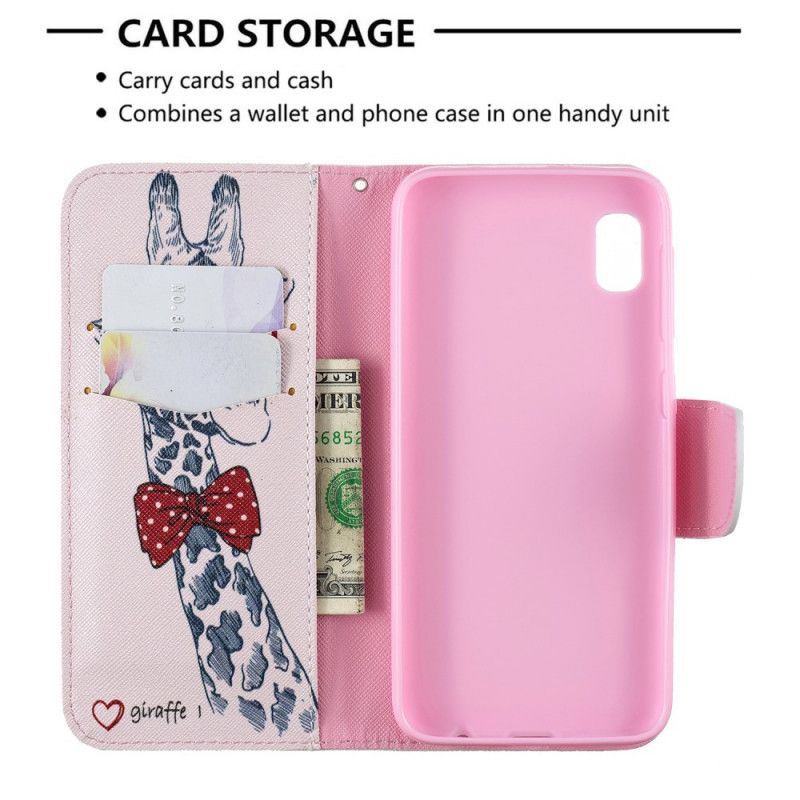 Leren Hoesje Samsung Galaxy A10e Telefoonhoesje Nerdgiraf