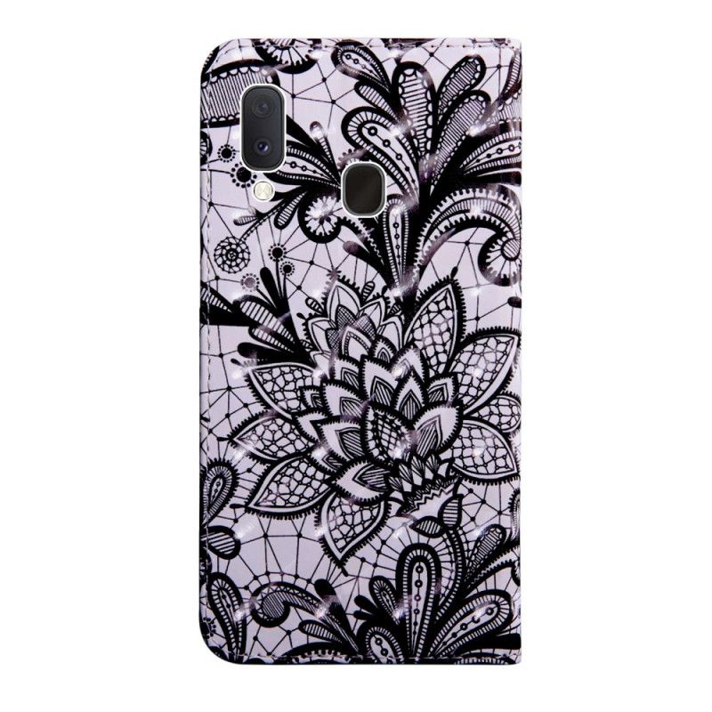 Leren Hoesje voor Samsung Galaxy A10e Volledig Kant