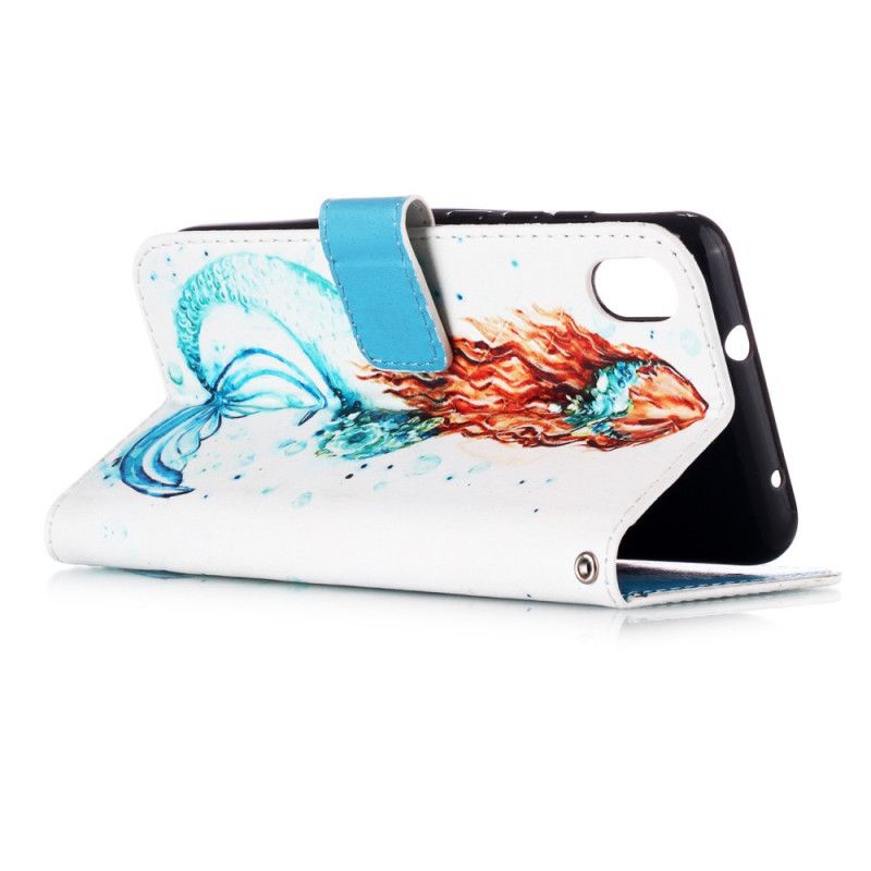 Bescherming Hoesje Xiaomi Redmi 7A Telefoonhoesje String Zeemeermin Mijmeringen