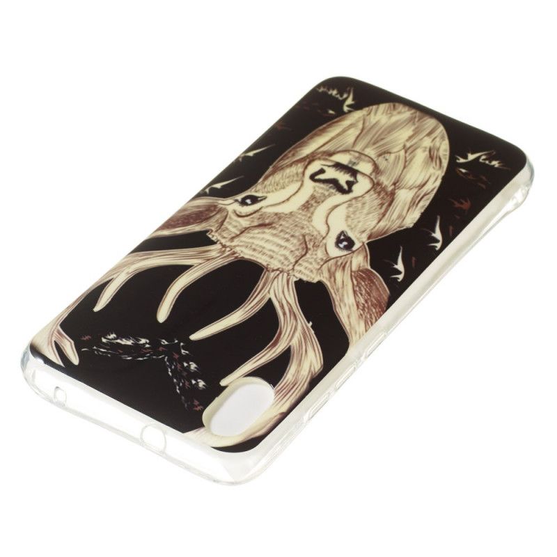 Case Hoesje Xiaomi Redmi 7A Telefoonhoesje Fluorescerend Majestueus Hert